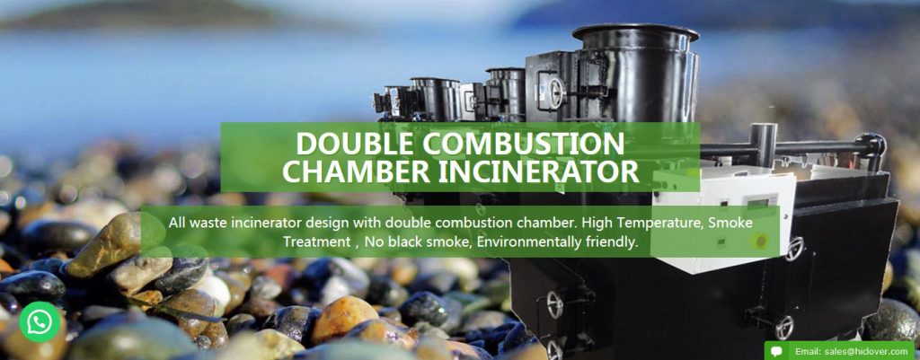 Double chamber incinerator