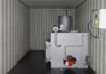 Containerized Mobile Type Animal Waste Incinerator Model CA30