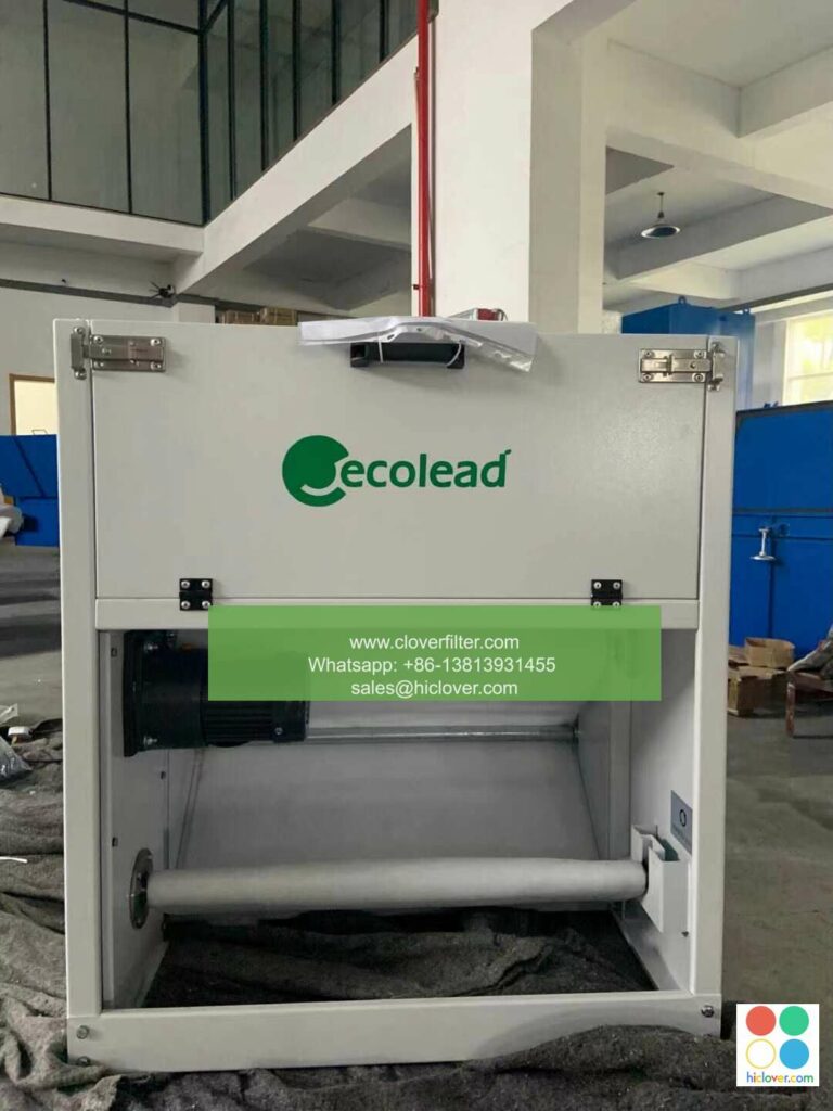 Electric Automatic Roll Air Filter for Industrial Ventilation Systems