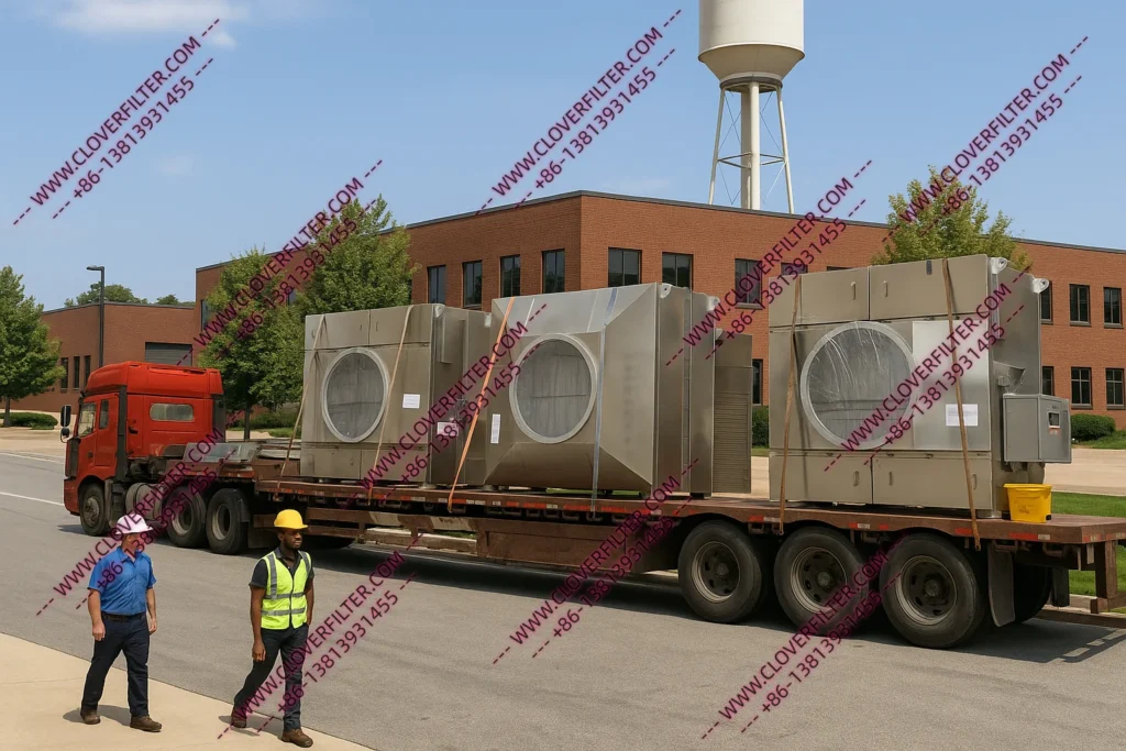 Automatic Roll Air Filters for Precision Machining Areas ― Smart Filtration for Metal Dust and Oil Mist Control